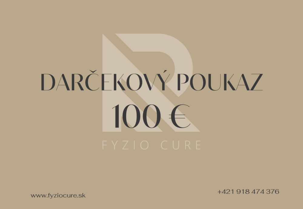 Darčekový poukaz v hodnote 100 €