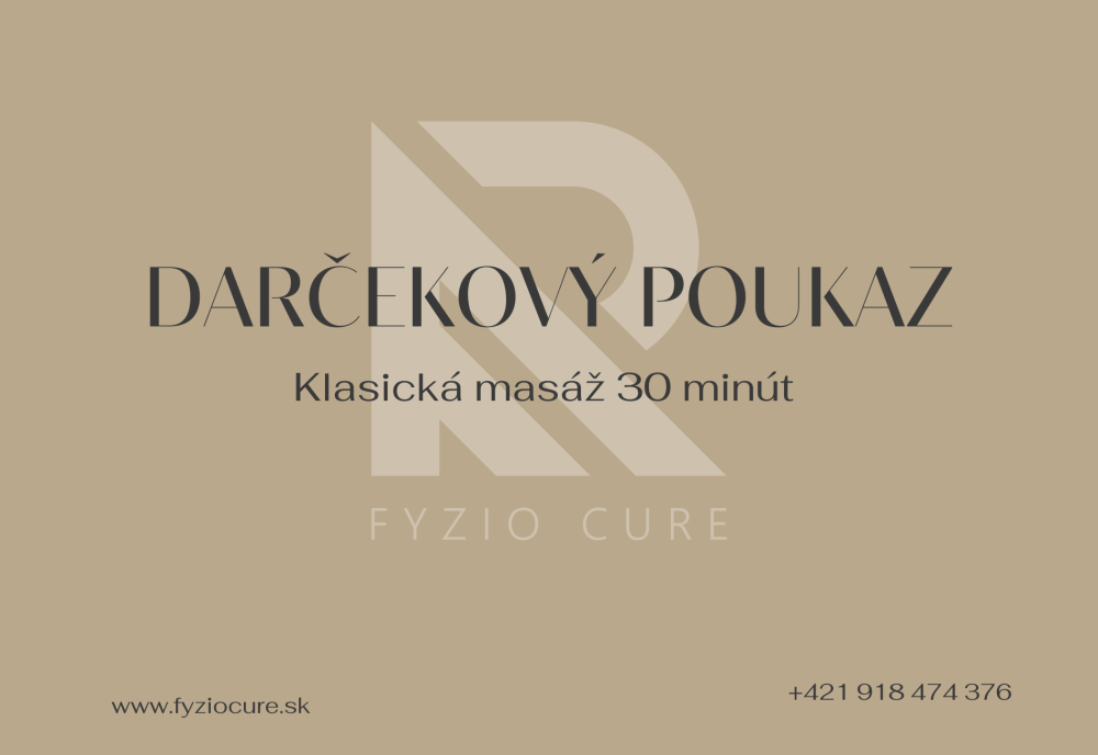 Klasická masáž 30 minút