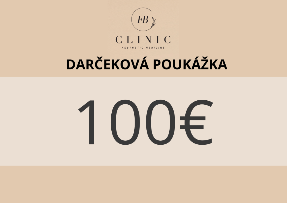 Darčeková poukážka 100 €