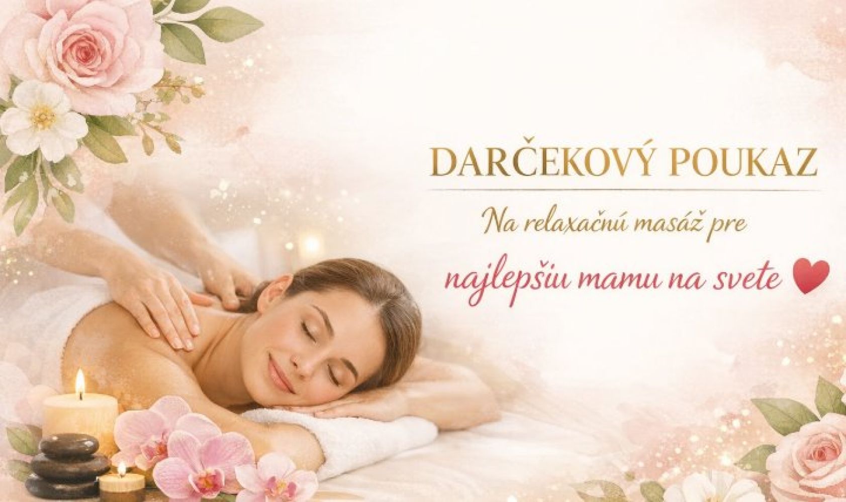 Darčeková poukážka pre najlepšiu mamu 