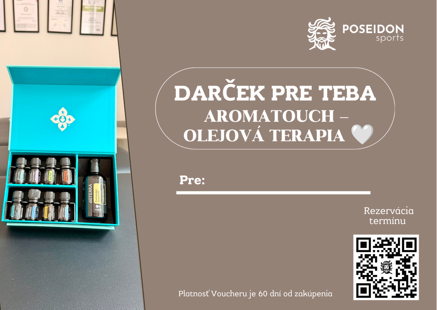 AromaTouch – relaxačná olejová terapia
