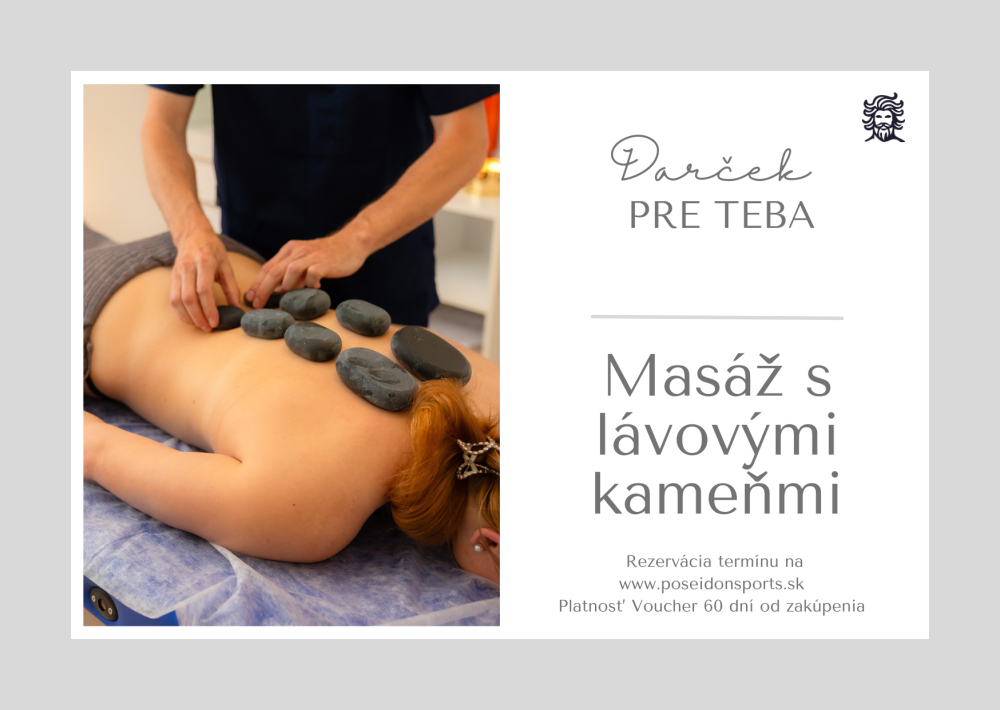 Masáž s lávovými kameňmi 60 minút
