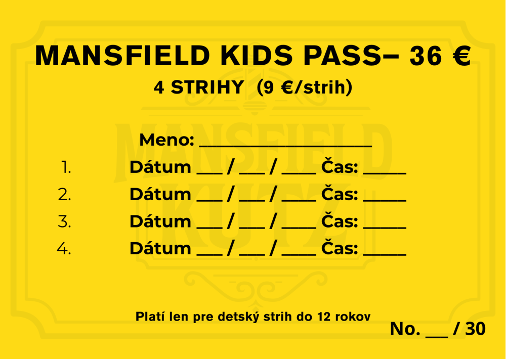 MANSFIELD KIDS PASS