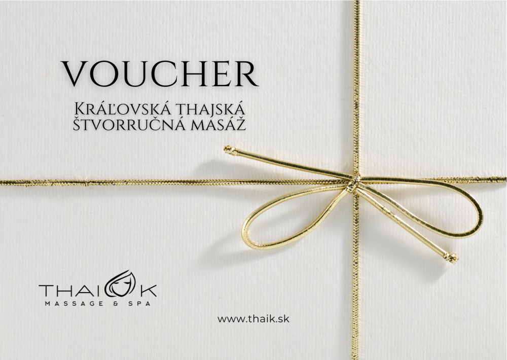 KRÁĽOVSKÁ THAJSKÁ ŠTVORRUČNÁ MASÁŽ