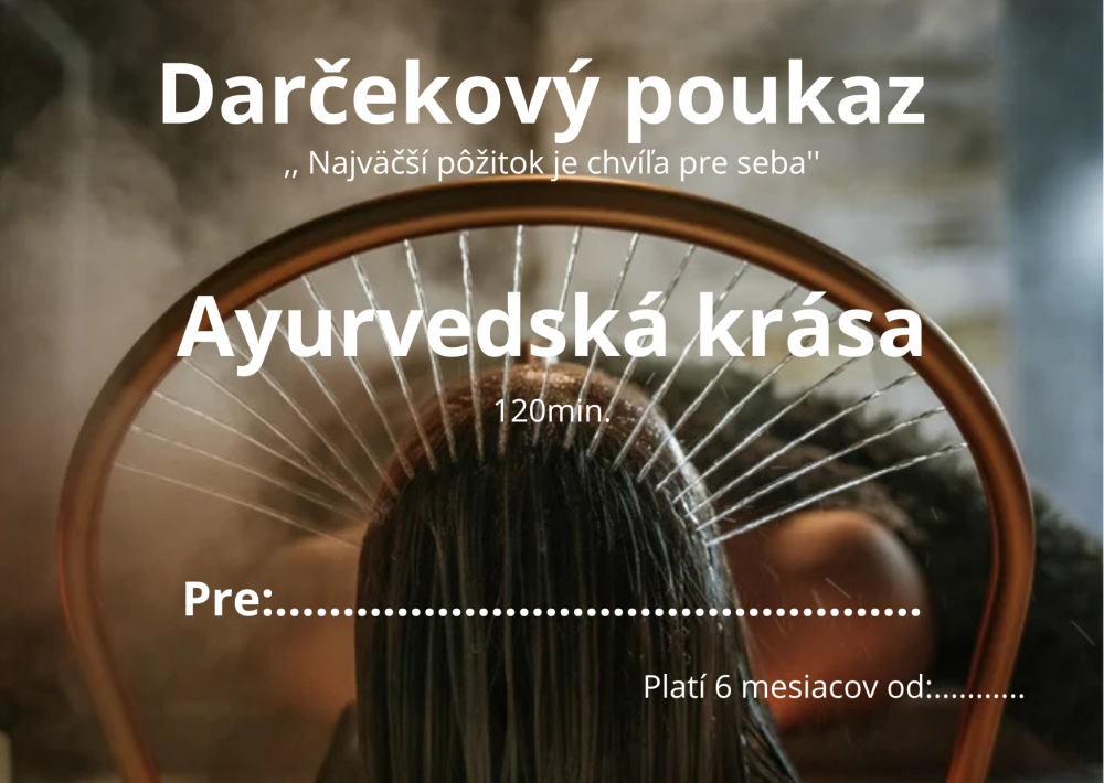 Head Spa- Ayurvédská krása