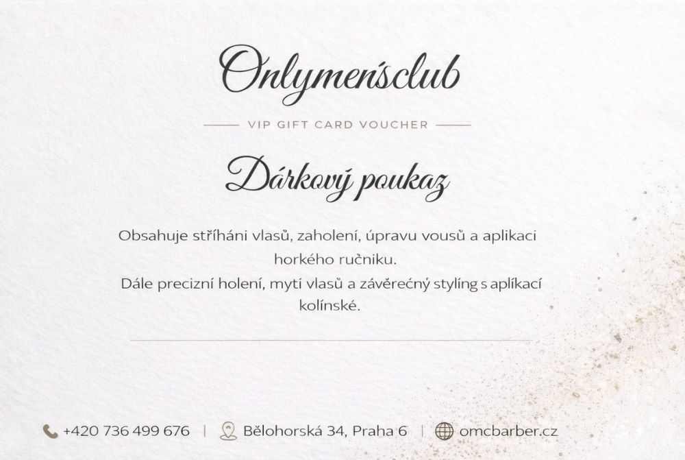 Střih + úprava vousů