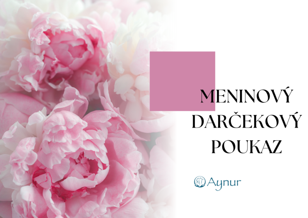 Meninový darčekový poukaz