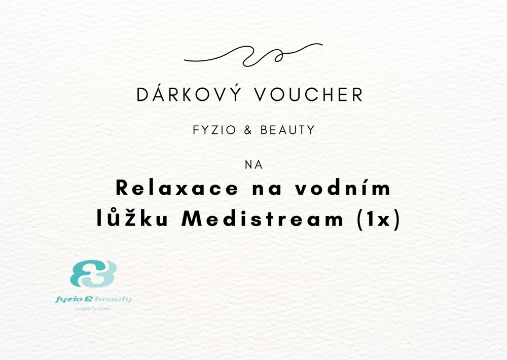 Masáž na vodním lůžku Medistream 1x