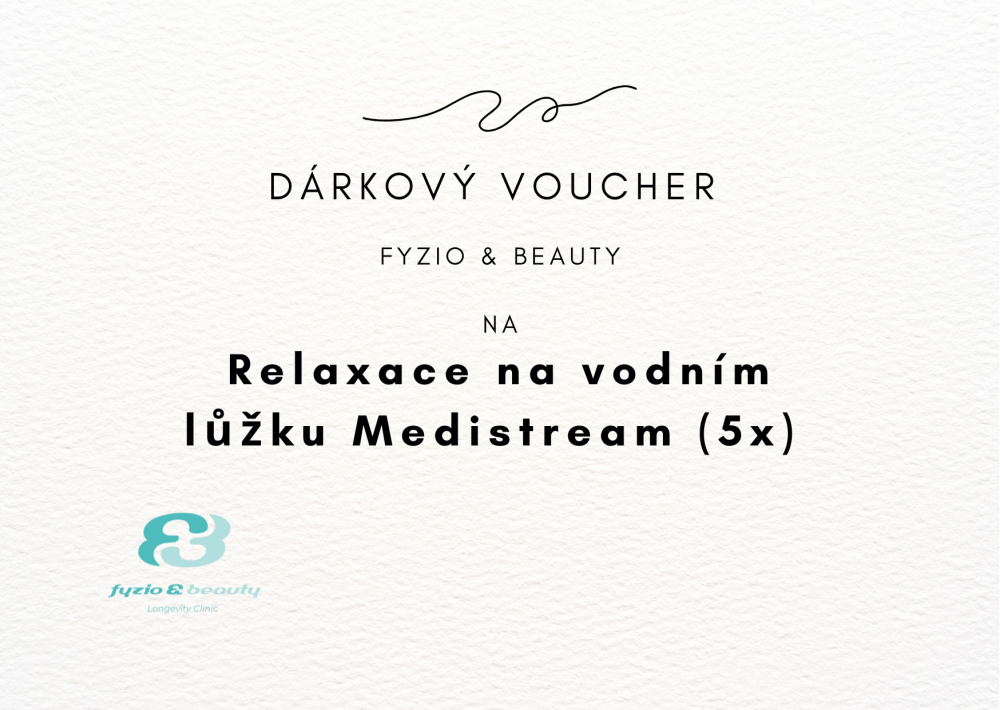 Masáž na vodním lůžku Medistream 5x