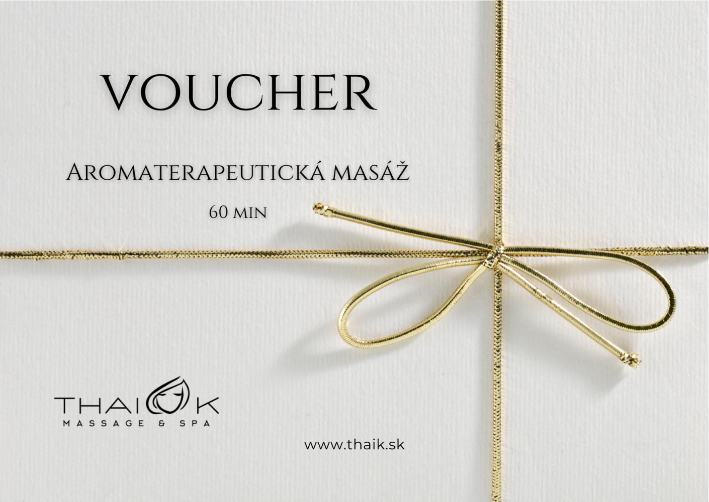 Aromaterapeutická masáž 60 min 