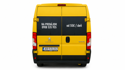 Ponúkam prenájom dodávky PEUGEOT BOXER 2.0 BLUEHDI 96kw palivo: nafta