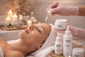 Pigmentové skvrny, růžovka, mdlá a citlivá pleť - SQT Biomicroneedling 