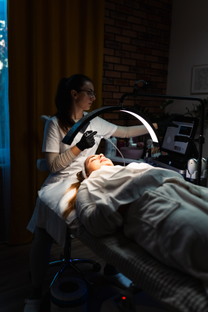 Hydrafacial základ tvár 