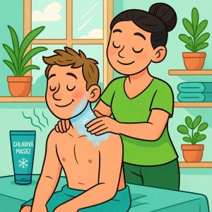 Chladivá masáž / Cooling Massage