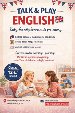 Talk & Play: ENGLISH🇬🇧 ☕️👶