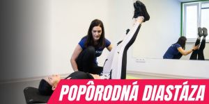 Popôrodná diastáza - diagnostika a tréning