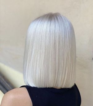 Full head bleach - polodlhé vlasy