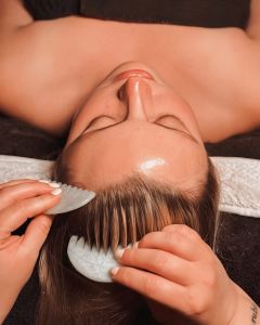 ASMR Hair play