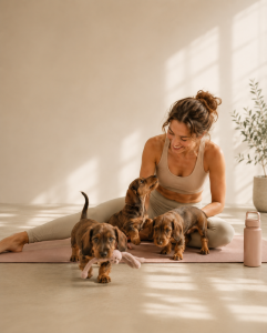 Dachshund Jazvečík | Dogga Yoga | 11.08.2026